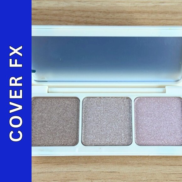 Cover FX Custom Enhancer Palette Eyeshadow Highlighter or Bronzer NEW in Box - Picture 1 of 16